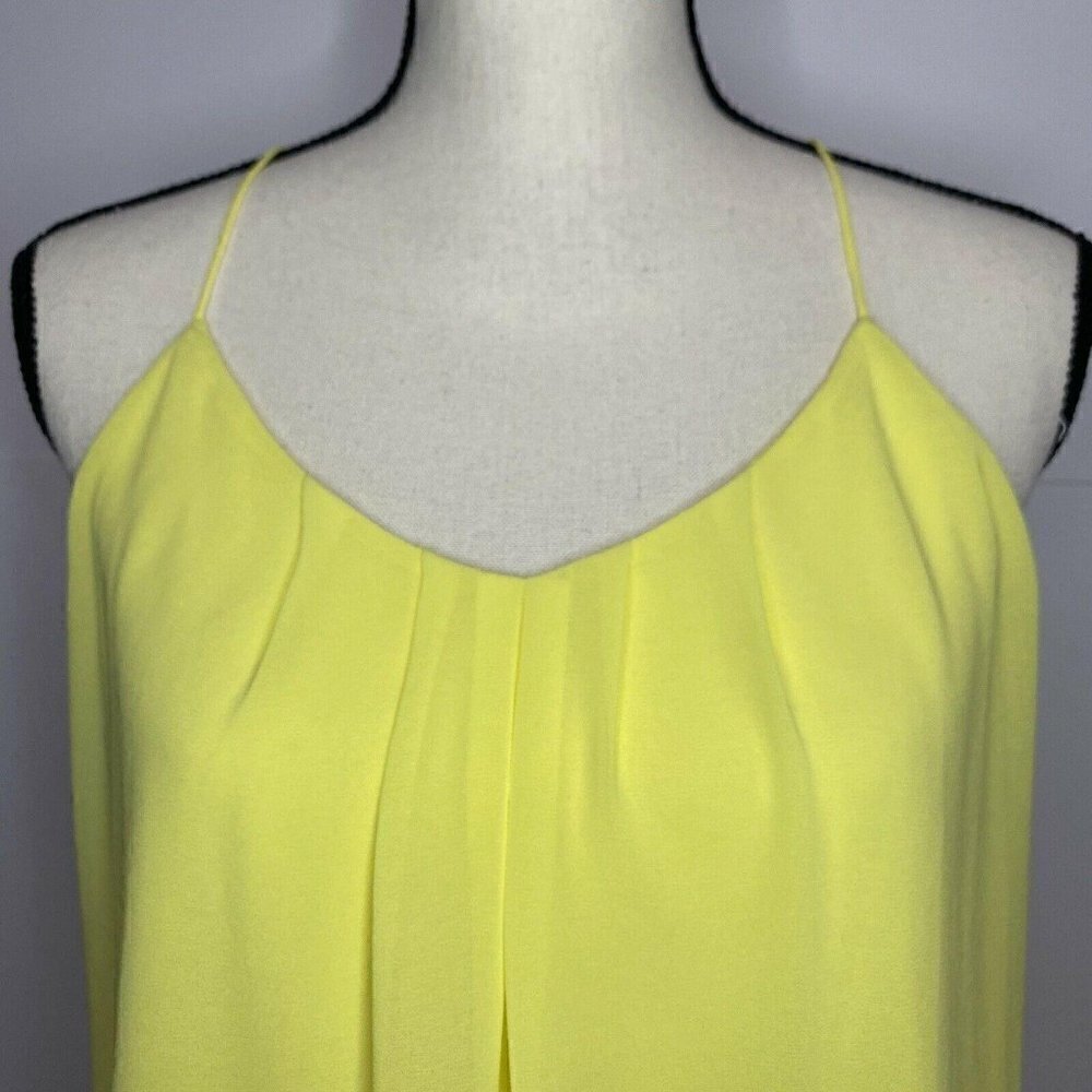 Style Loft Small Yellow Racerback Flowy Tank - Picture 2 of 5